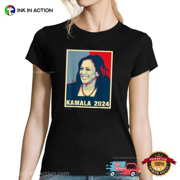 Kamala Harris For President 2024 Madam Vice President T-Shirt