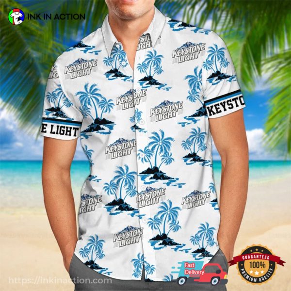 Keystone Light Hawaiian Beer Shirts