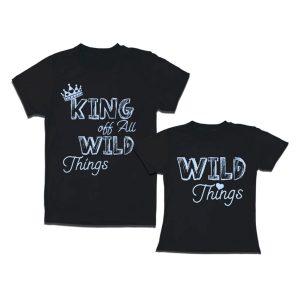 King Of All Wild Things Family Matching Tee