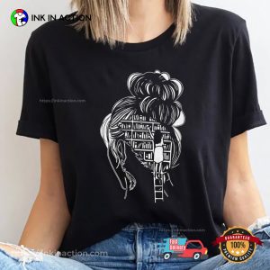 Knowledge Girl Art T-shirt