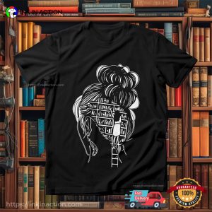 Knowledge Girl Art T shirt 3