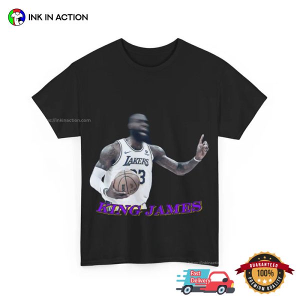 Lebron James 2024 Los Angeles Lakers NBA Playoffs Graphic T-Shirt