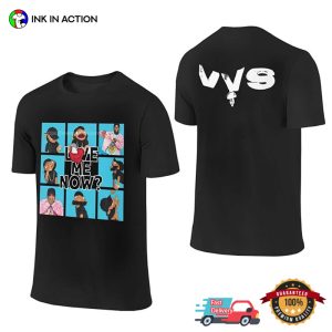 Love Me Now Album Cover Tory Lanez 2 Sided T-shirt