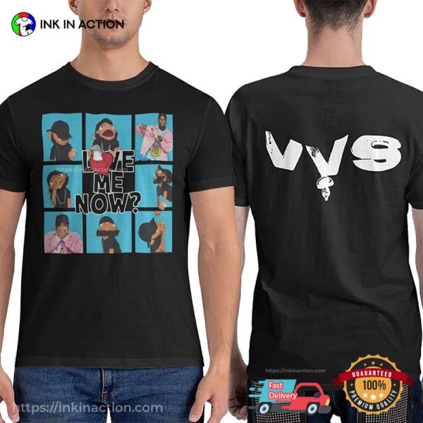 Love Me Now Album Cover Tory Lanez 2 Sided T-shirt