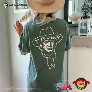 MAGA Funny Trump Cowboy 2024 President T-shirt