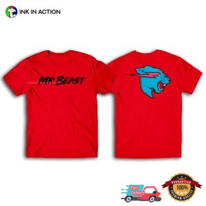 MR BEAST 2 Sided T shirt 2