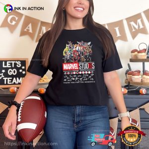 Marvel Studios 16th Anniversary Thank You For The Memories T-shirt