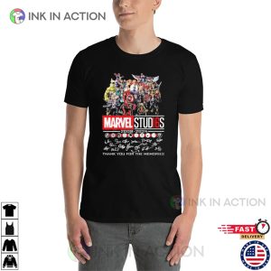 Marvel Studios 16th Anniversary Thank You For The Memories T-shirt