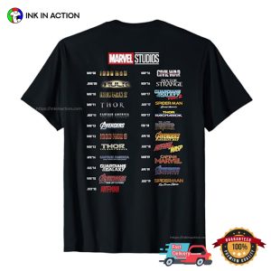 Marvel Studios MORE THAN A FAN Anniversary T-shirt