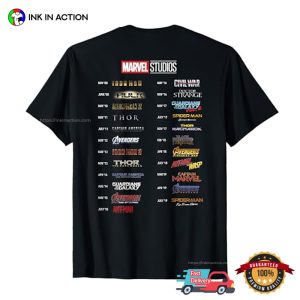 Marvel Studios MORE THAN A FAN Anniversary T shirt 2