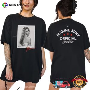 Maxine Minx Official Fan Club Signature T shirt