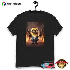 Minions Agent the despicable me T shirt 2