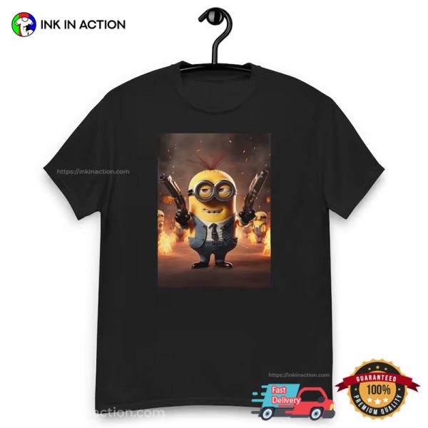 Minions Agent The Despicable Me T-shirt