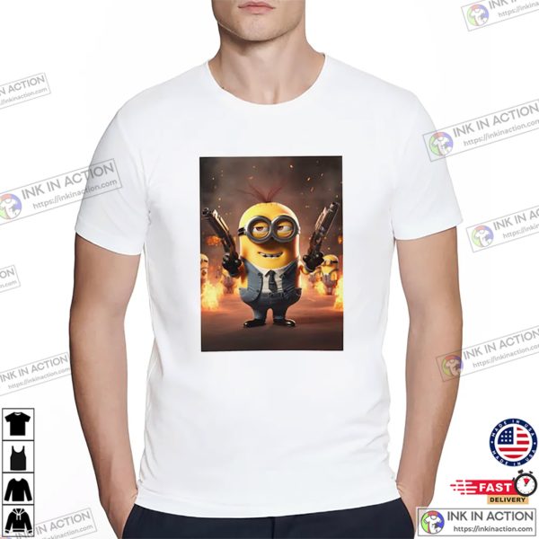 Minions Agent The Despicable Me T-shirt