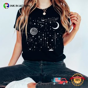 Moon Phase Astrology Astronomy nasa t shirt 2