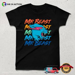 Mr Beast Colorful Fan Shirt