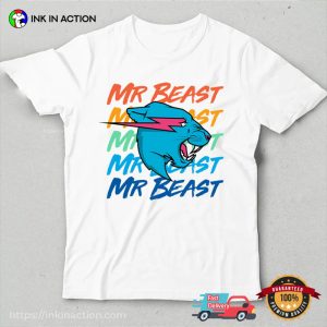 Mr Beast Colorful Fan Shirt 2