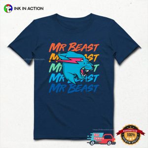 Mr Beast Colorful Fan Shirt 3