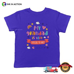 My Grandad Is Very Special To Me Cute Kid Tee 2