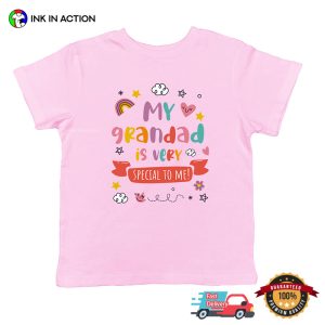 My Grandad Is Very Special To Me Cute Kid Tee 3