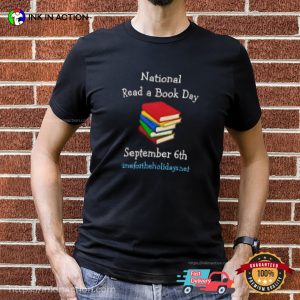 National Read A Book Day 2024 Holiday T-shirts