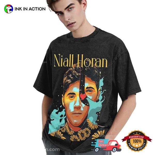 Niall Horan One Direction Graphic Fanart Comfort Colors T-shirt