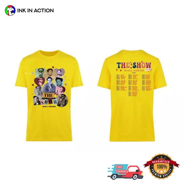 Niall Horan The Show 2024 Tour Vintage Shirt