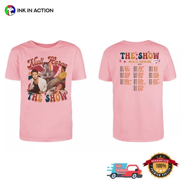 Niall Horan The Show 2024 Tour Vintage Shirt