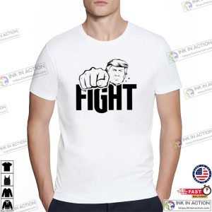 Official Donald Trump Fight Fanart T-shirt