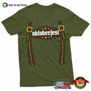 Oktoberfest Festival Belt Funny german beer fest T shirt 3