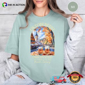 Oktoberfest Originated german beer festivals Comfort Colors Tee 3