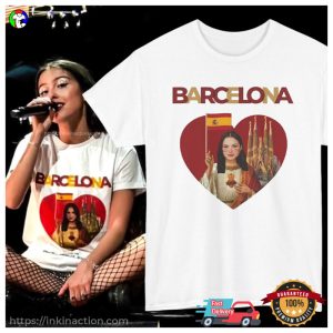 Olivia Rodrigo Jesus In Barcelona Unisex T shirt 2