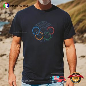 Olympics 2024 Logo Symbol T shirt 2