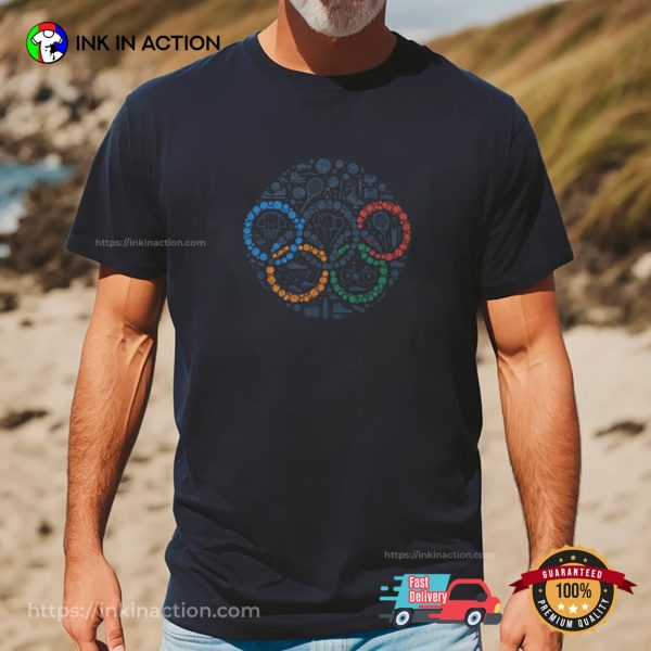 Olympics 2024 Logo Symbol T-shirt