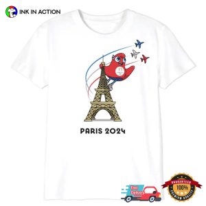 Olympics Event Paris Host Animation T shirt 3