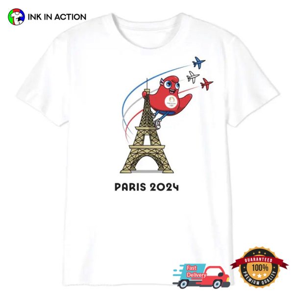 Olympics Event Paris Host Animation T-shirt