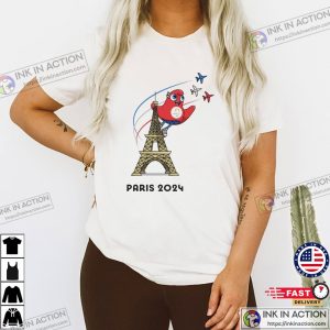 Olympics Event Paris Host Animation T shirt