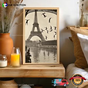 Paris Olympic Games Retro Wall Art 2