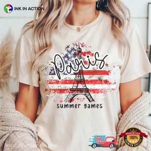 Paris Summer Games USA Flag Tee 3