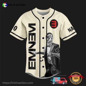 Personalized Eminem The Death Of Slim Shady Baseball Jersey 2