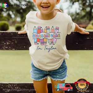 Personalized Hello Daycare Back To School T shirt 2