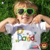 Personalized Kids Kindergarten First Day Of School T-shirt