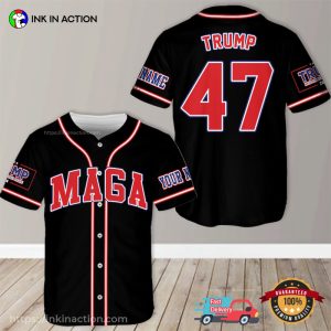 Personalized MAGA Trump Baseball Jersey
