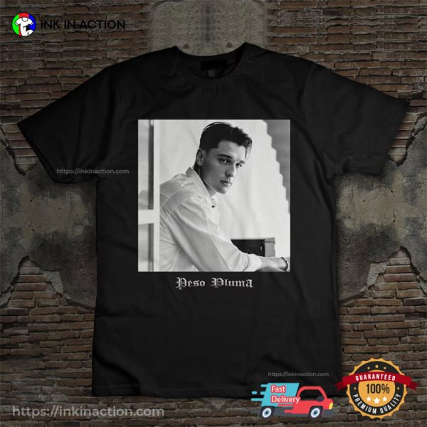 Peso Pluma Retro Handsome Singer Graphic T-shirt