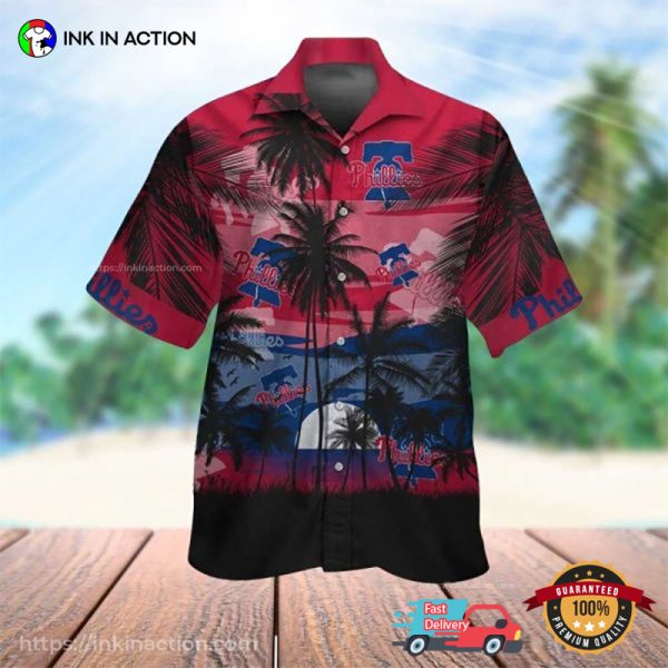 Philadelphia Phillies Floral Fantasy Hawaiian Shirt