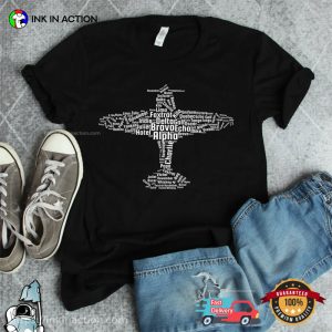 Phonetic Alphabet Aviation Shirt 3