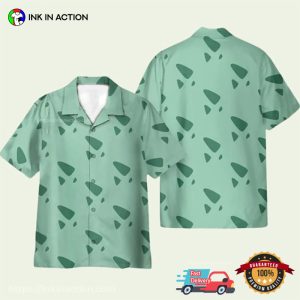 Pokemon Bulbasaur Cosplay Hawaiian Shirt