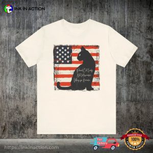 Proud Cat Lady Voting For Kamala Harris 2024 T shirt 2