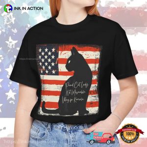 Proud Cat Lady Voting For Kamala Harris 2024 T shirt