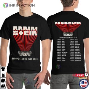 RAMMSTEIN EUROPE STADIUM TOUR 2024 SHIRT